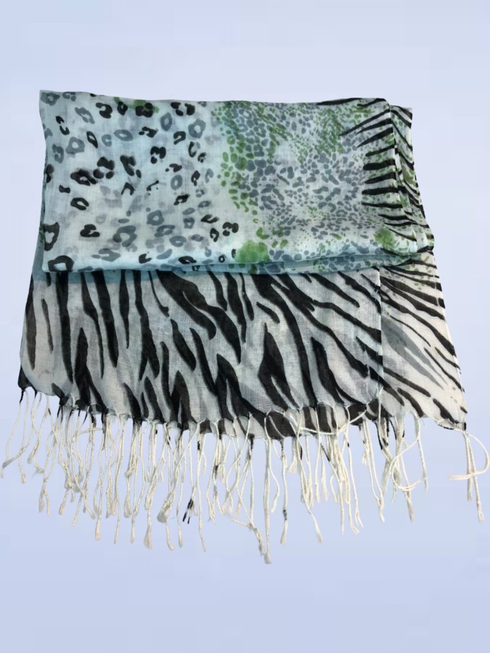 Spun Scarves by Subtle Luxury Animal Print Scarf Shawl